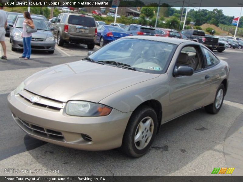 Sandrift Metallic / Neutral 2004 Chevrolet Cavalier Coupe