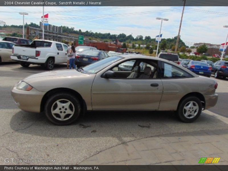 Sandrift Metallic / Neutral 2004 Chevrolet Cavalier Coupe