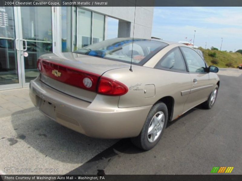 Sandrift Metallic / Neutral 2004 Chevrolet Cavalier Coupe