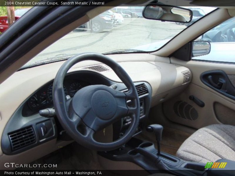 Sandrift Metallic / Neutral 2004 Chevrolet Cavalier Coupe