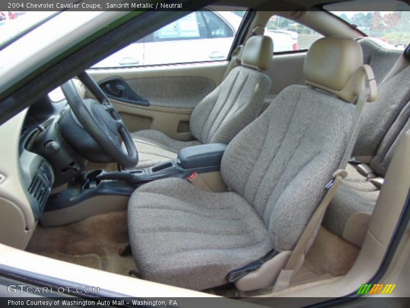 Sandrift Metallic / Neutral 2004 Chevrolet Cavalier Coupe