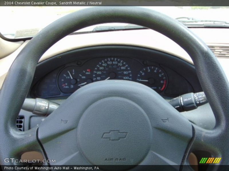 Sandrift Metallic / Neutral 2004 Chevrolet Cavalier Coupe