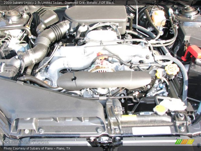 Diamond Gray Metallic / Off Black 2009 Subaru Legacy 2.5i Limited Sedan