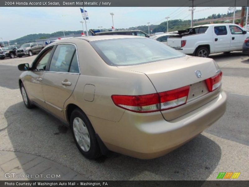 Desert Mist Metallic / Ivory 2004 Honda Accord LX Sedan
