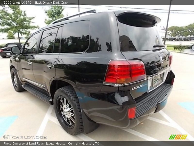 Black Onyx / Dark Gray 2009 Lexus LX 570