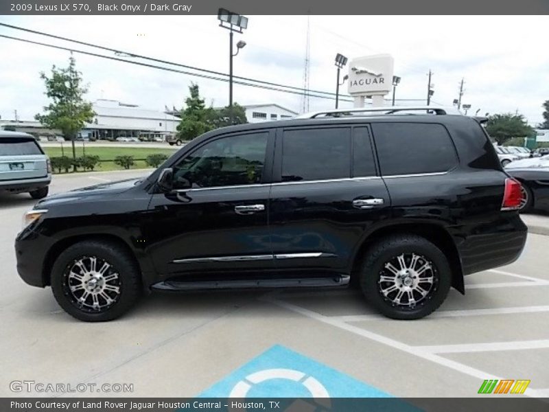 Black Onyx / Dark Gray 2009 Lexus LX 570