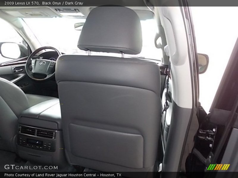 Black Onyx / Dark Gray 2009 Lexus LX 570