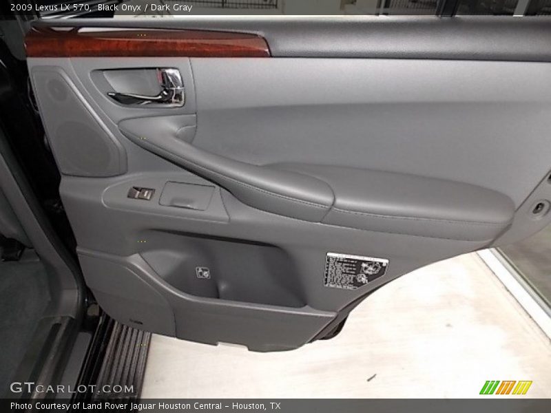 Black Onyx / Dark Gray 2009 Lexus LX 570