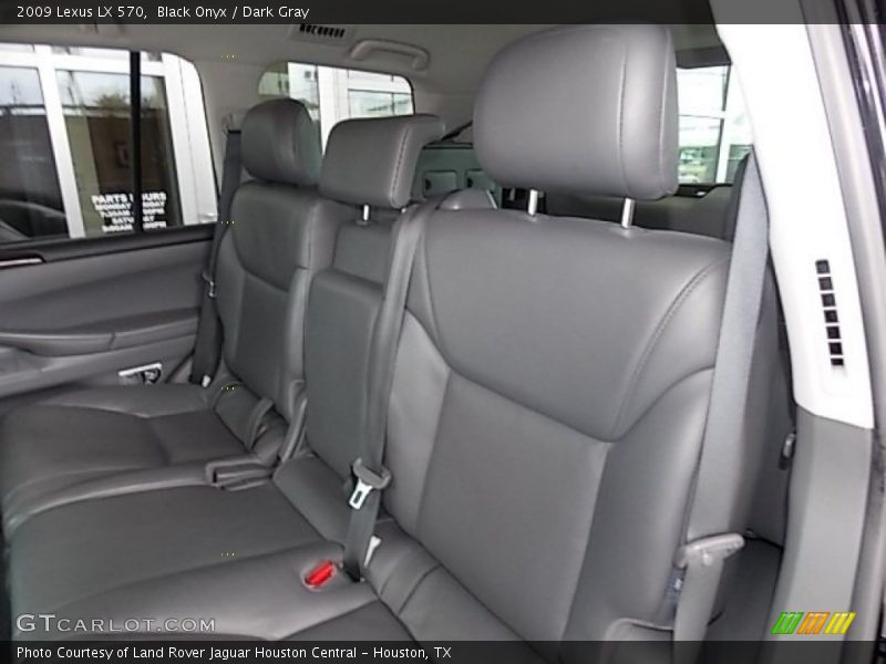 Black Onyx / Dark Gray 2009 Lexus LX 570