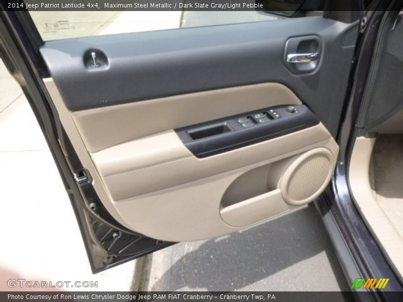 Maximum Steel Metallic / Dark Slate Gray/Light Pebble 2014 Jeep Patriot Latitude 4x4