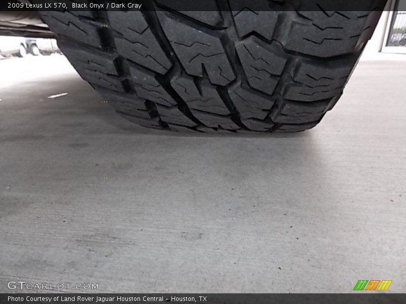 Black Onyx / Dark Gray 2009 Lexus LX 570