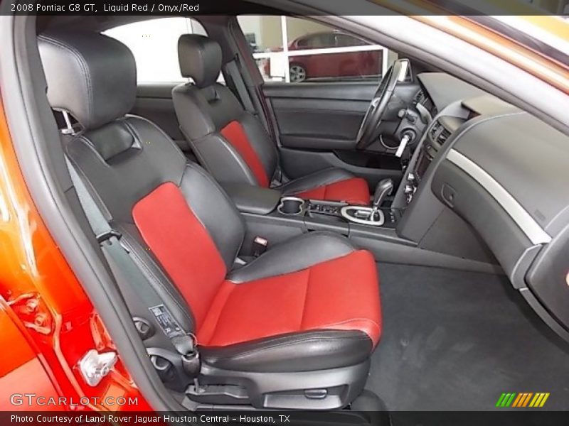 Front Seat of 2008 G8 GT