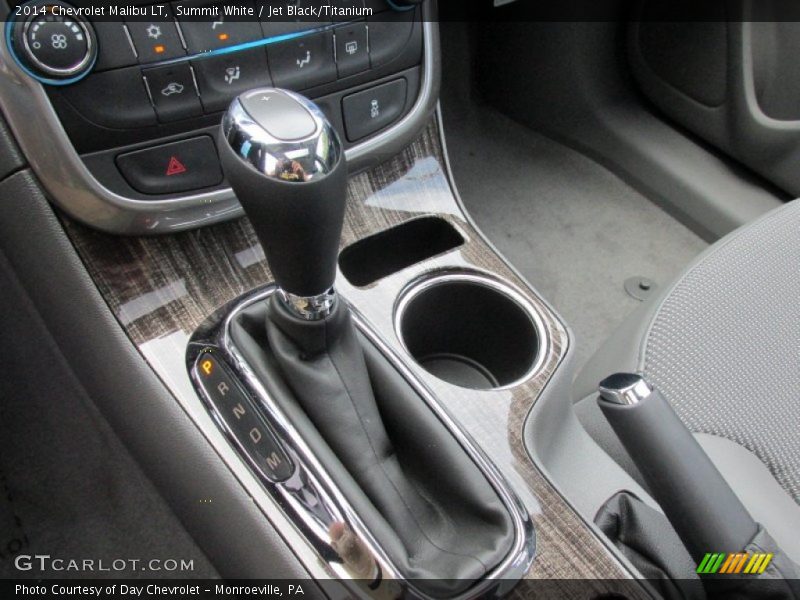 Summit White / Jet Black/Titanium 2014 Chevrolet Malibu LT