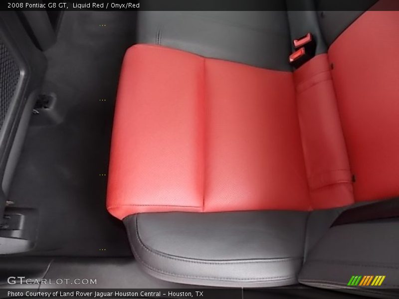 Liquid Red / Onyx/Red 2008 Pontiac G8 GT