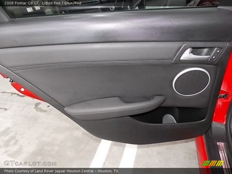 Liquid Red / Onyx/Red 2008 Pontiac G8 GT