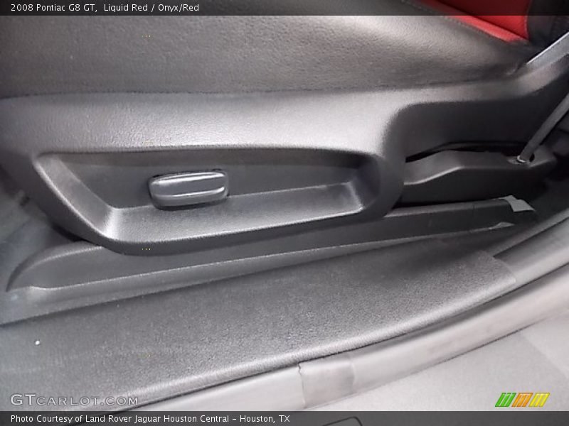 Liquid Red / Onyx/Red 2008 Pontiac G8 GT