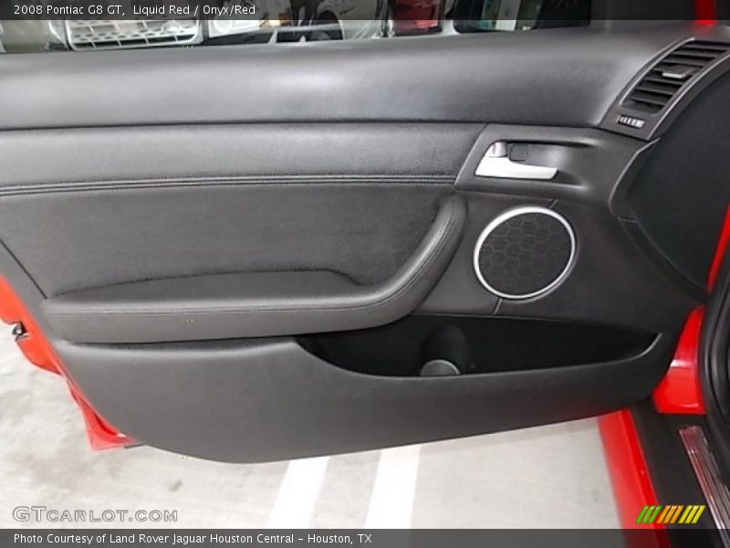 Liquid Red / Onyx/Red 2008 Pontiac G8 GT