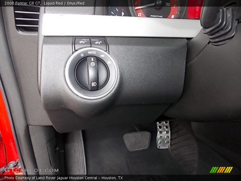 Liquid Red / Onyx/Red 2008 Pontiac G8 GT