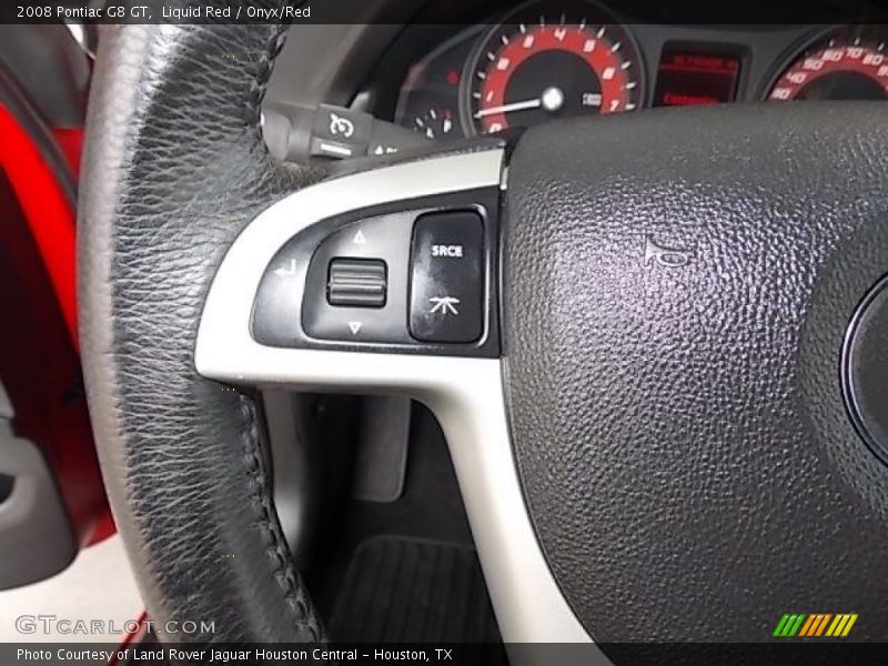Liquid Red / Onyx/Red 2008 Pontiac G8 GT