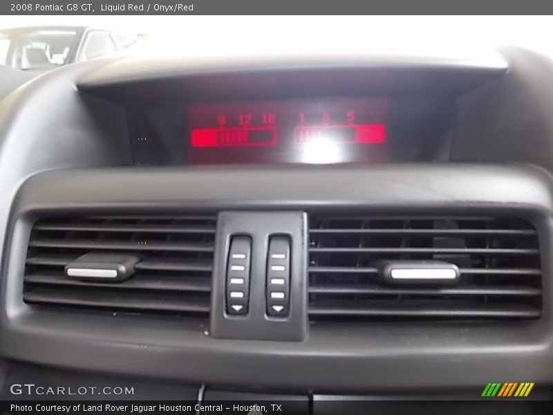 Liquid Red / Onyx/Red 2008 Pontiac G8 GT