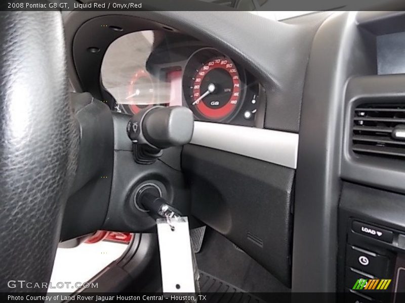 Liquid Red / Onyx/Red 2008 Pontiac G8 GT
