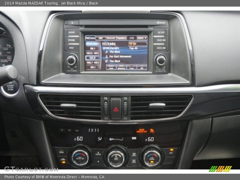 Jet Black Mica / Black 2014 Mazda MAZDA6 Touring