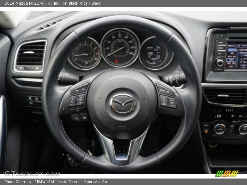 Jet Black Mica / Black 2014 Mazda MAZDA6 Touring