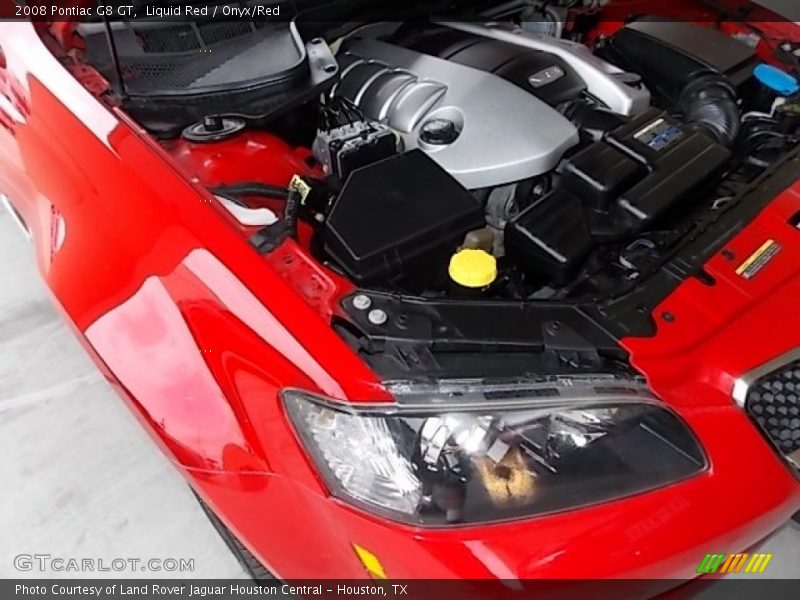 Liquid Red / Onyx/Red 2008 Pontiac G8 GT