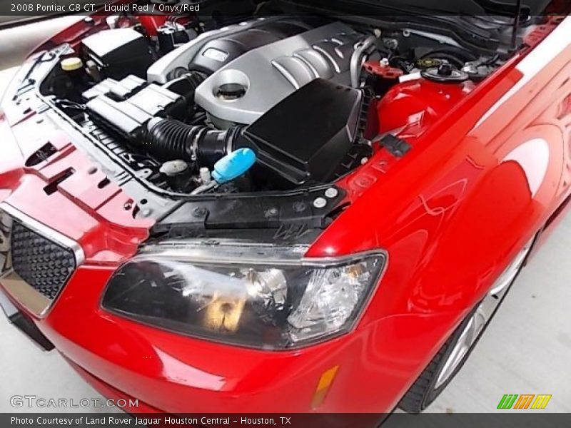 Liquid Red / Onyx/Red 2008 Pontiac G8 GT