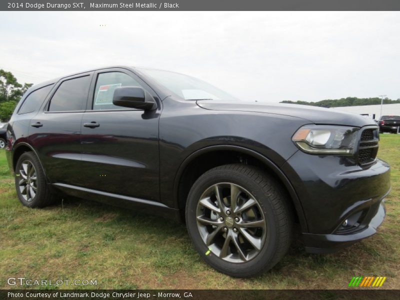 Maximum Steel Metallic / Black 2014 Dodge Durango SXT