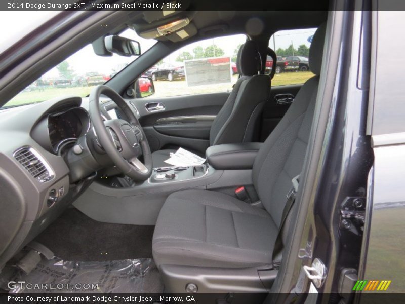 Maximum Steel Metallic / Black 2014 Dodge Durango SXT