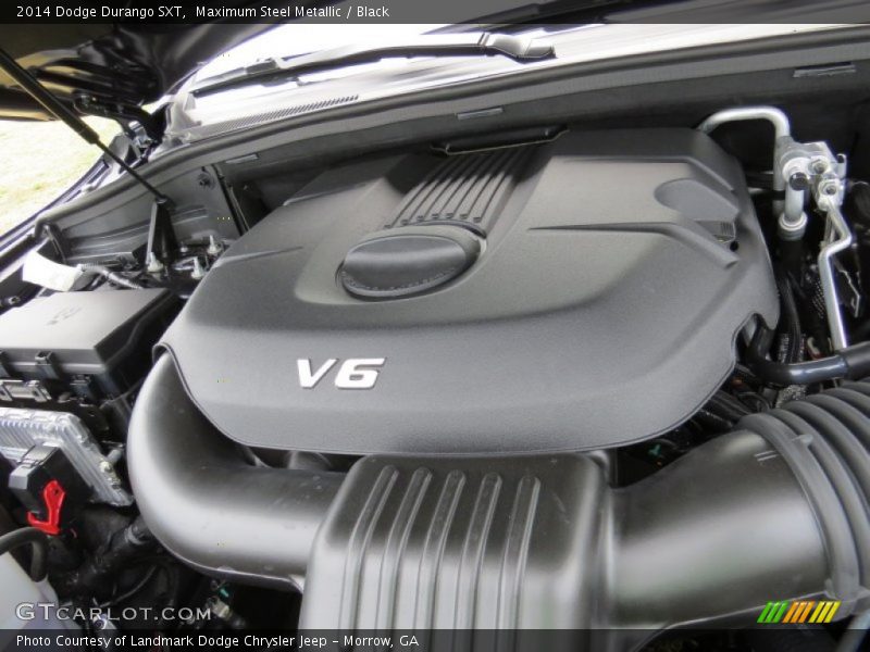 Maximum Steel Metallic / Black 2014 Dodge Durango SXT