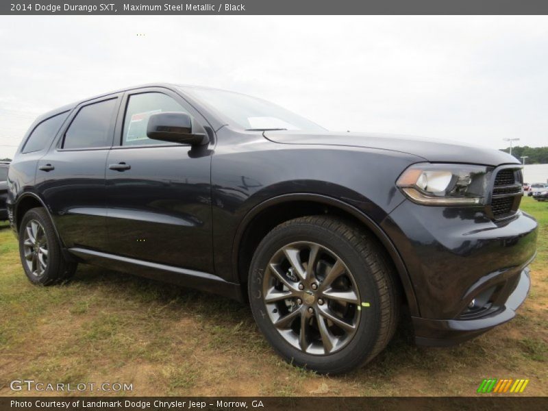Maximum Steel Metallic / Black 2014 Dodge Durango SXT