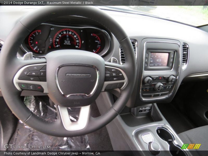 Maximum Steel Metallic / Black 2014 Dodge Durango SXT