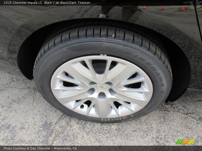 Black / Jet Black/Dark Titanium 2015 Chevrolet Impala LS