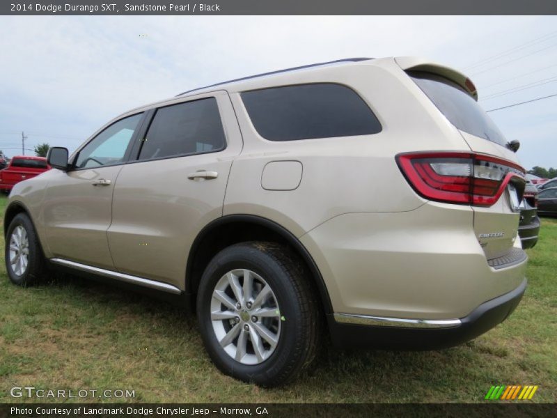 Sandstone Pearl / Black 2014 Dodge Durango SXT
