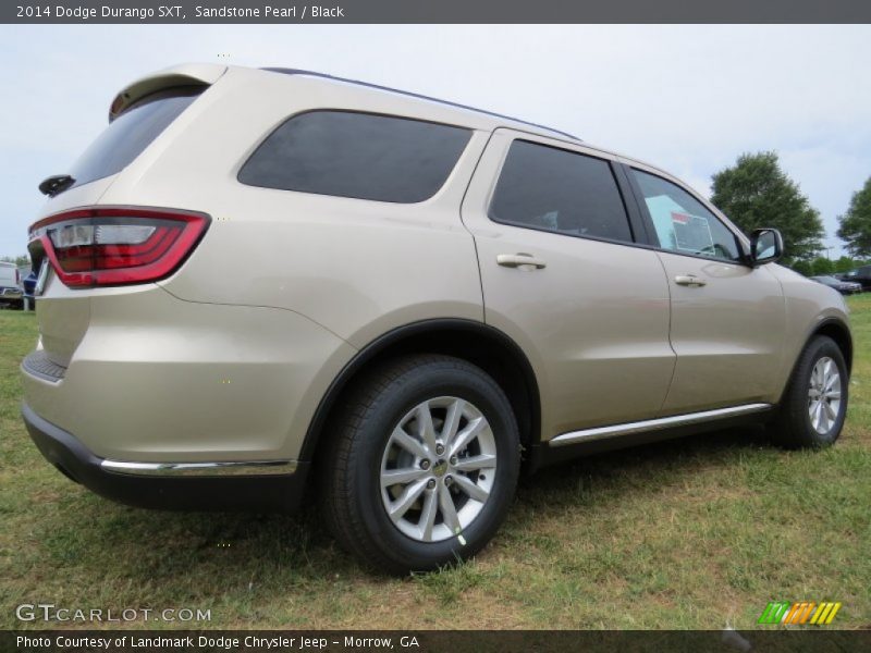Sandstone Pearl / Black 2014 Dodge Durango SXT