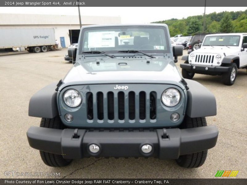 Anvil / Black 2014 Jeep Wrangler Sport 4x4