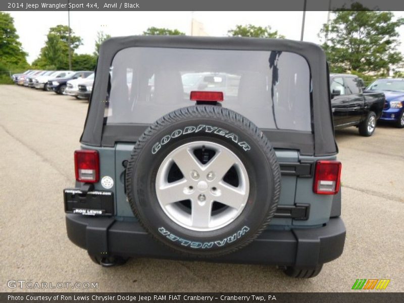 Anvil / Black 2014 Jeep Wrangler Sport 4x4
