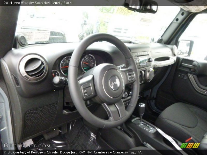 Anvil / Black 2014 Jeep Wrangler Sport 4x4