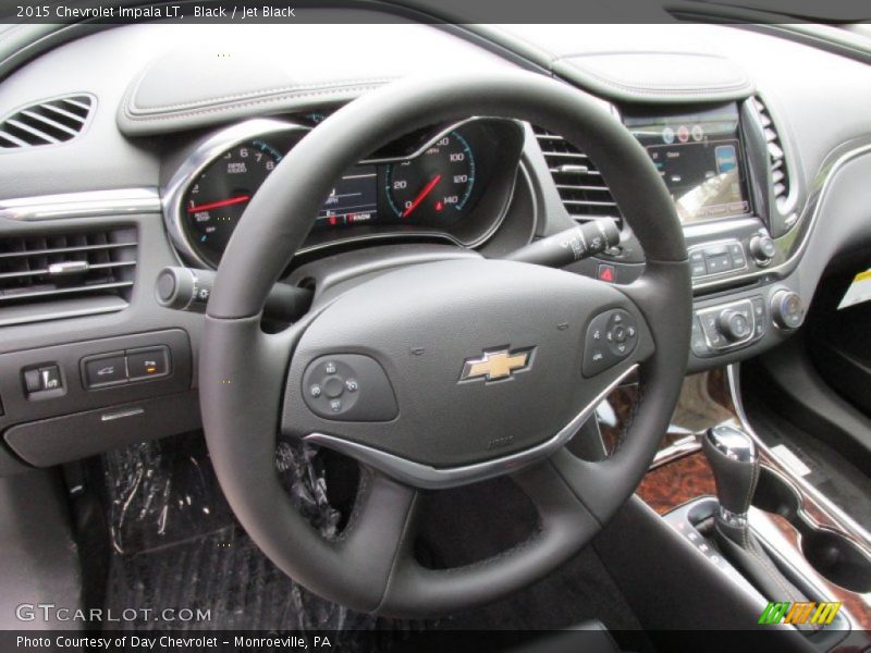 Black / Jet Black 2015 Chevrolet Impala LT