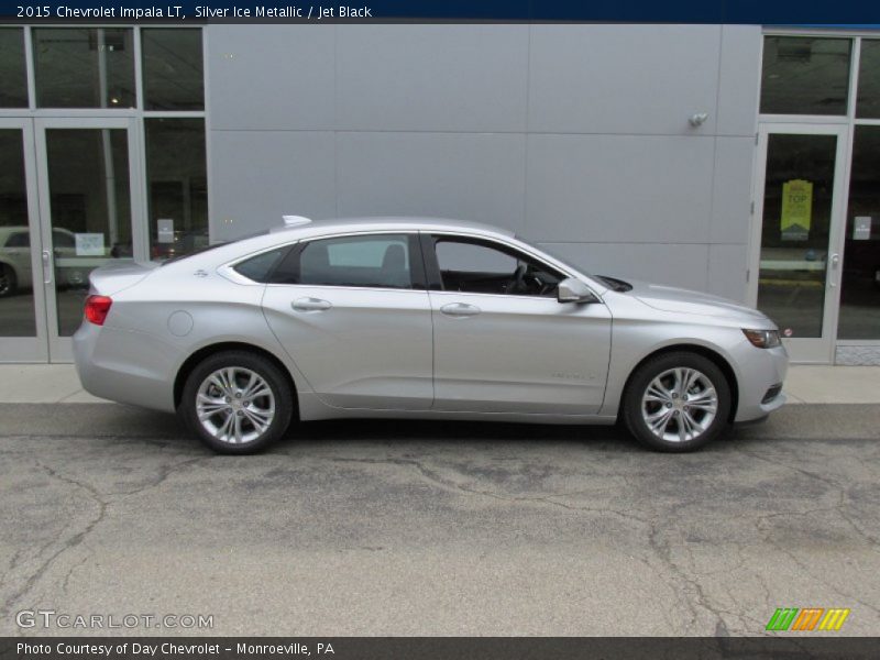 Silver Ice Metallic / Jet Black 2015 Chevrolet Impala LT