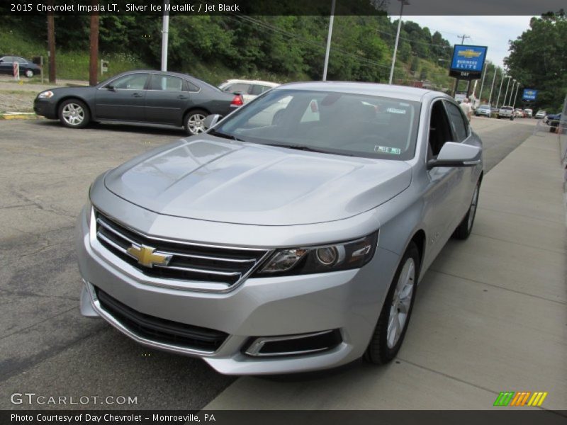 Silver Ice Metallic / Jet Black 2015 Chevrolet Impala LT