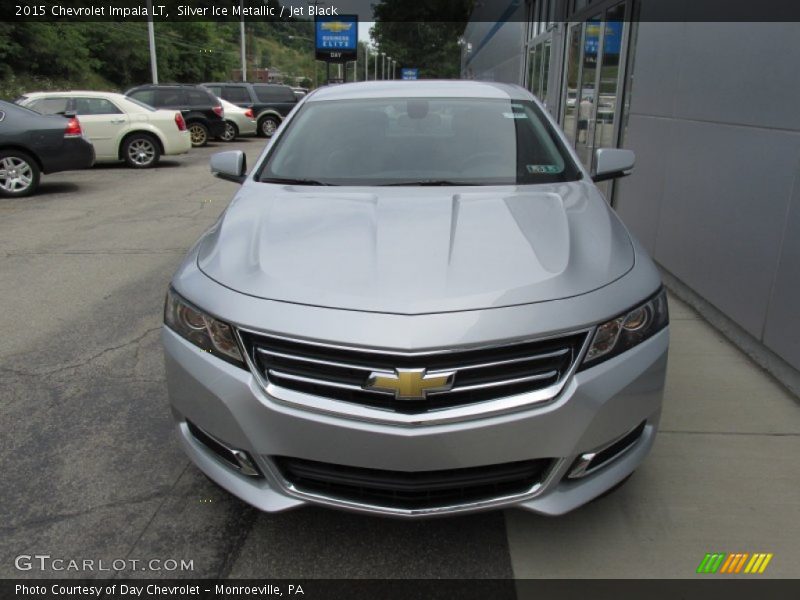 Silver Ice Metallic / Jet Black 2015 Chevrolet Impala LT