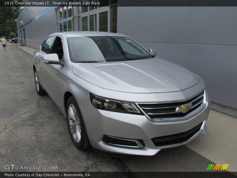 Silver Ice Metallic / Jet Black 2015 Chevrolet Impala LT