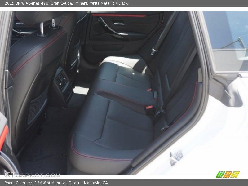 Rear Seat of 2015 4 Series 428i Gran Coupe