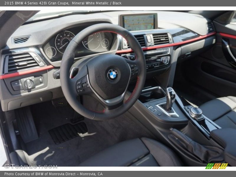 Black Interior - 2015 4 Series 428i Gran Coupe 