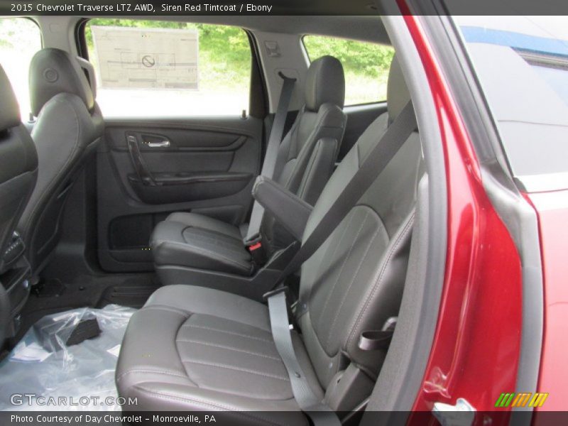 Rear Seat of 2015 Traverse LTZ AWD