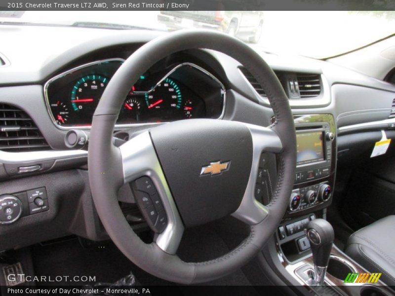  2015 Traverse LTZ AWD Steering Wheel