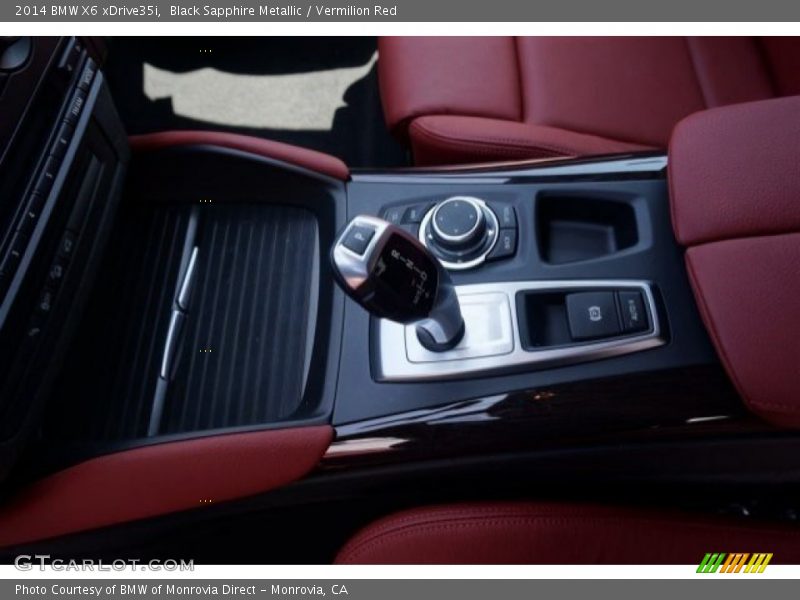 Black Sapphire Metallic / Vermilion Red 2014 BMW X6 xDrive35i